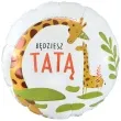 balon foliowy bedziesz tata zyrafy godan 18 rnd