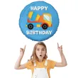 balon foliowy betoniarka happy birthday niebieski godan 18 rnd