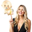 balon foliowy bobas chlopczyk partypal 30 shp