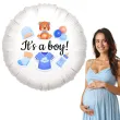 balon foliowy bobo boy its a boy dekoracja na baby shower chlopca gender reveal 18 rnd