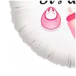 balon foliowy bodo girl its a girl dekoracja na baby shower gender reveal bialy 18 rnd