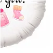 balon foliowy bodo girl its a girl dekoracja na baby shower gender reveal bialy 18 rnd
