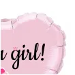 balon foliowy bodo girl its a girl dekoracja na baby shower gender reveal rozowy 18 hrt