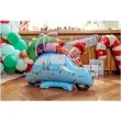 balon foliowy boze narodzenie auto choinka z prezentami stojacy partydeco 40 shp