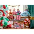balon foliowy boze narodzenie auto choinka z prezentami stojacy partydeco 40 shp