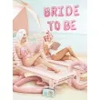balon foliowy bride to be rozowy jasny partydeco 9 szt 138