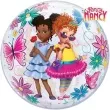 balon foliowy bubble fancy nancy clancy qualatex 22 orb