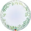 balon foliowy bubble liscie qualatex 24 orb