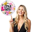 balon foliowy bubble love you qualatex 22 orb