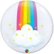 balon foliowy bubble tecza qualatex 24 orb
