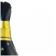 balon foliowy butelka szampana happy new year sylwester czarno zloty jix 38 shp