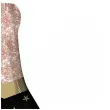 balon foliowy butelka szampana happy new year sylwester z brokatem rose gold jix 38 shp