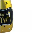 balon foliowy butelka szampana happy new year sylwester zloto czarny jix 38 shp