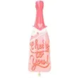 balon foliowy butelka szampana rozowy partydeco 38 shp