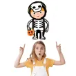 balon foliowy chlopiec w stroju szkieletora betallic 40 shp