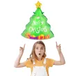 balon foliowy choinka merry christmas funny fashion 32 shp