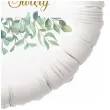 balon foliowy chrzest swiety eukaliptus beauty 18 rnd