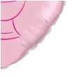 balon foliowy chrzest swiety rozowy 18 hrt