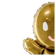 balon foliowy ciasteczkowy ludzik brazowy partydeco 34 shp