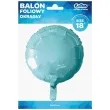 balon foliowy classic niebieski jasny metalik godan 18 rnd