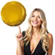 balon foliowy classic zloty satynowy godan 18 rnd