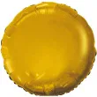 balon foliowy classic zloty satynowy godan 18 rnd