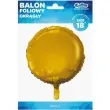 balon foliowy classic zloty satynowy godan 18 rnd
