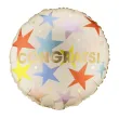 balon foliowy congrats gratulacje upominek zaliczenia matury awans w pracy partydeco 18 rn