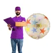 balon foliowy congrats gratulacje upominek zaliczenia matury awans w pracy partydeco 18 rn
