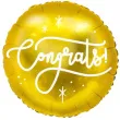 balon foliowy congrats gratulacje zloty partydeco 18 rnd