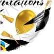 balon foliowy congratulations qualatex 18 rnd