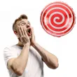 balon foliowy cukierek lizak spirala czerwony arpex 18 rnd