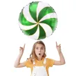 balon foliowy cukierek lizak zielony partydeco 18 rnd