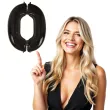 balon foliowy cyfra 0 beauty and charm czarny godan 36 dgt