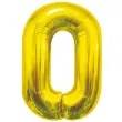 balon foliowy cyfra 0 beauty and charm zloty godan 33 dgt