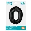 balon foliowy cyfra 0 czarny godan 36 dgt