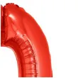 balon foliowy cyfra 0 czerwony funny fashion 40 dgt