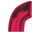 balon foliowy cyfra 0 czerwony godan 36 dgt