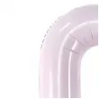 balon foliowy cyfra 0 fioletowy partydeco 34 dgt