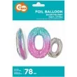 balon foliowy cyfra 0 kosmos godan 31 dgt