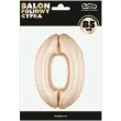 balon foliowy cyfra 0 rozowe zloto godan 34 dgt