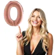 balon foliowy cyfra 0 rozowe zloto grabo 26 dgt