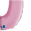 balon foliowy cyfra 0 rozowy pastel grabo 26 dgt