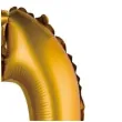 balon foliowy cyfra 0 satynowa zloty godan 14 dgt