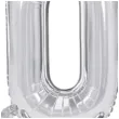 balon foliowy cyfra 0 stojaca srebrny partydeco 27 shp