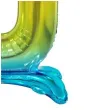 balon foliowy cyfra 0 stojaca teczowy godan 29 dgt