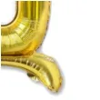 balon foliowy cyfra 0 stojaca zlota dekoracjepolska 15 dgt