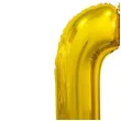 balon foliowy cyfra 0 stojaca zloty godan 29 dgt