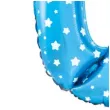 balon foliowy cyfra 0 w gwiazdki niebieski jix 18 shp