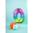 balon foliowy cyfra 0 yummy gummy rainbow teczowy folat 34 dgt